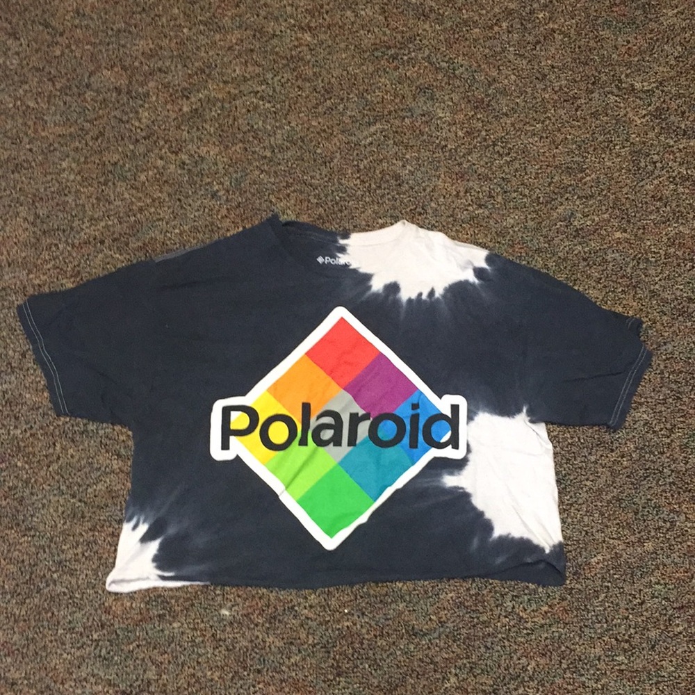 Polaroid Cropped T-shirt